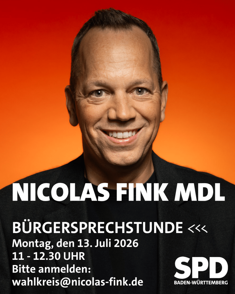 Nächste Bürgersprechstunde mit Nicolas Fink