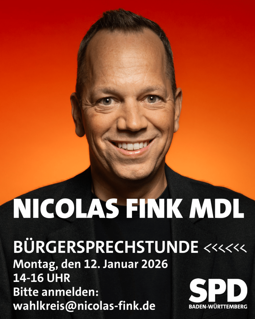 Bürgersprechstunde mit Nicolas Fink