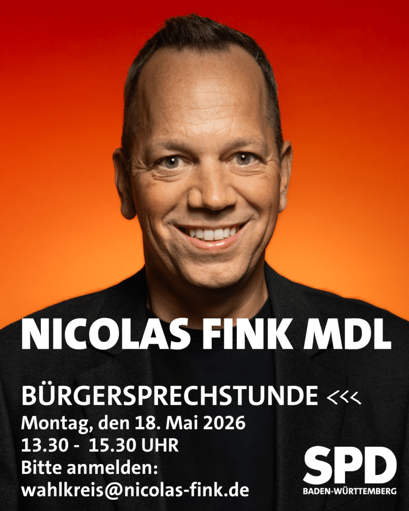 Bürgersprechstunde mit Nicolas Fink MdL