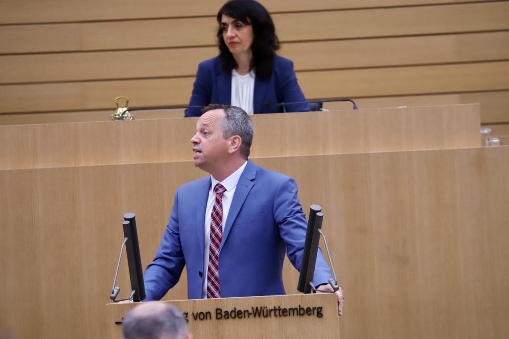 Rede zu Europa vom 1.7.2026 von Nicolas Fink im Landtag von BW