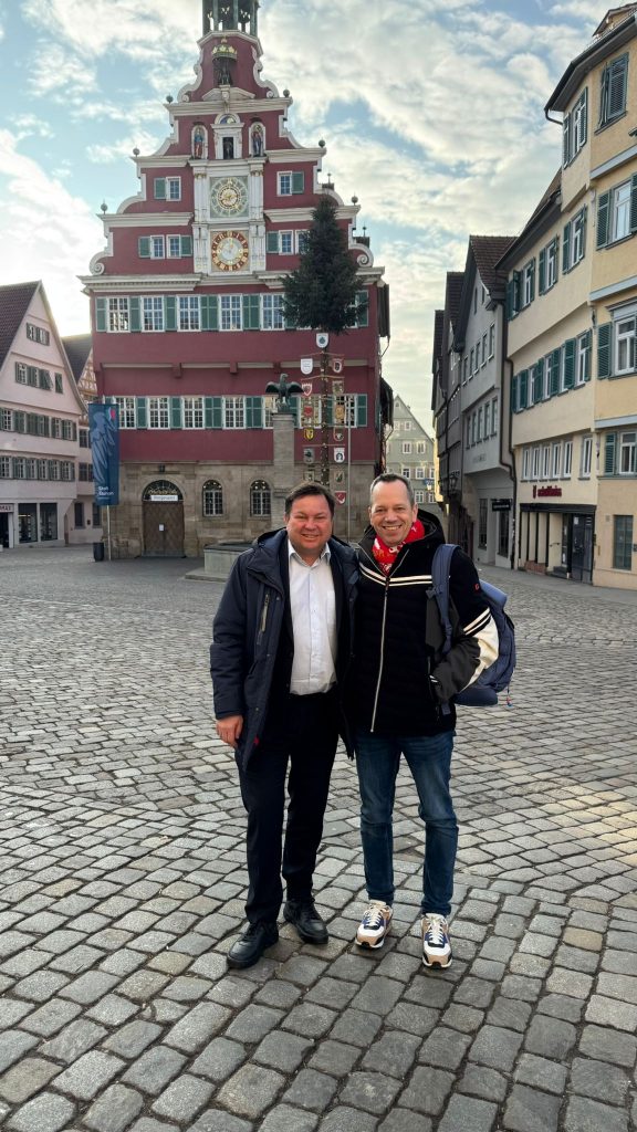 Im Gespräch mit Martin Gerster über die Zukunft der Schelztorhalle in Esslingen