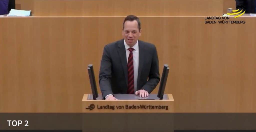 Nicolas Finks Rede im Landtag zum Thema Altschuldenübernahme